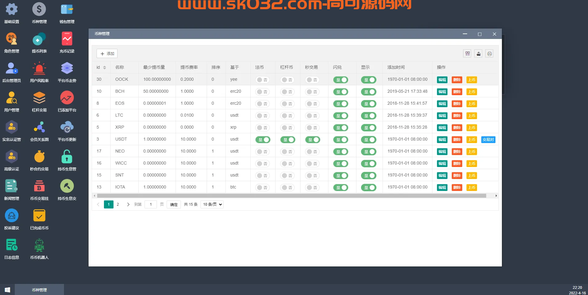 全新二开交易所/后台预生成K线/质押生息/IEO认购/币币合约交易插图16