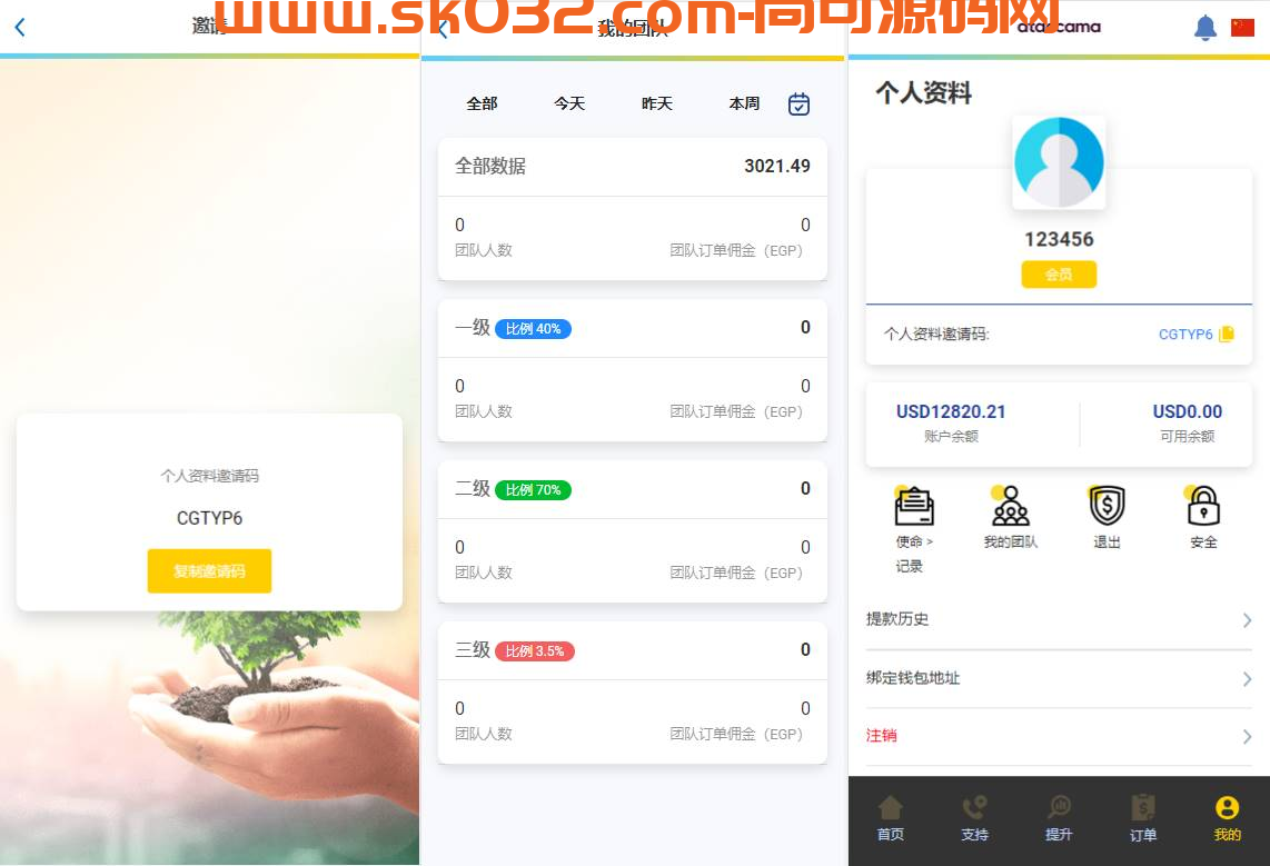 一套全新UI多语言抢单刷单系统/卡单连单/订单自动匹配系统插图2