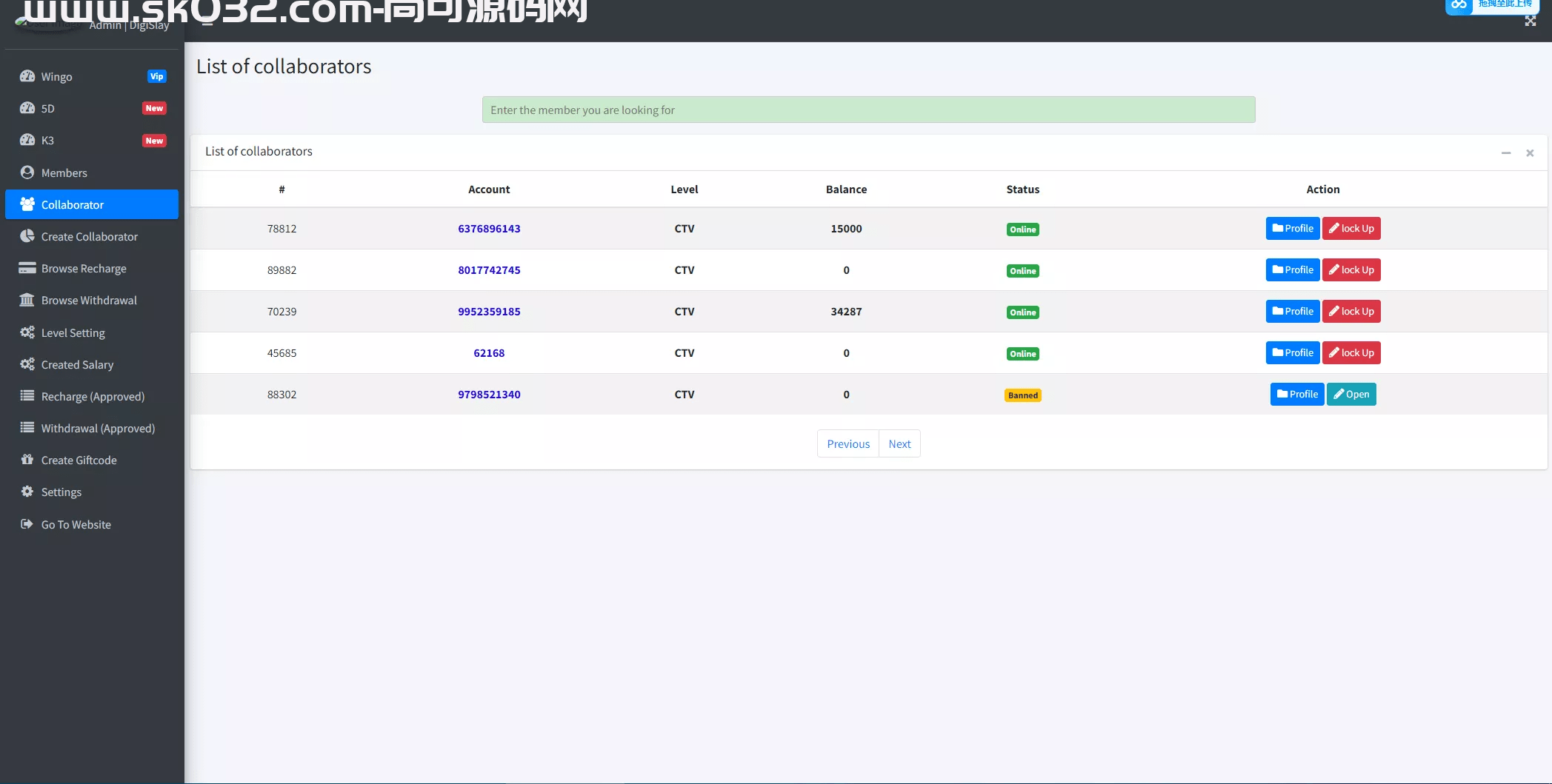 两个前端模版+后台可预设+对接usdt+三个本地游戏+其他对接api类似pg+视频搭建教程插图4