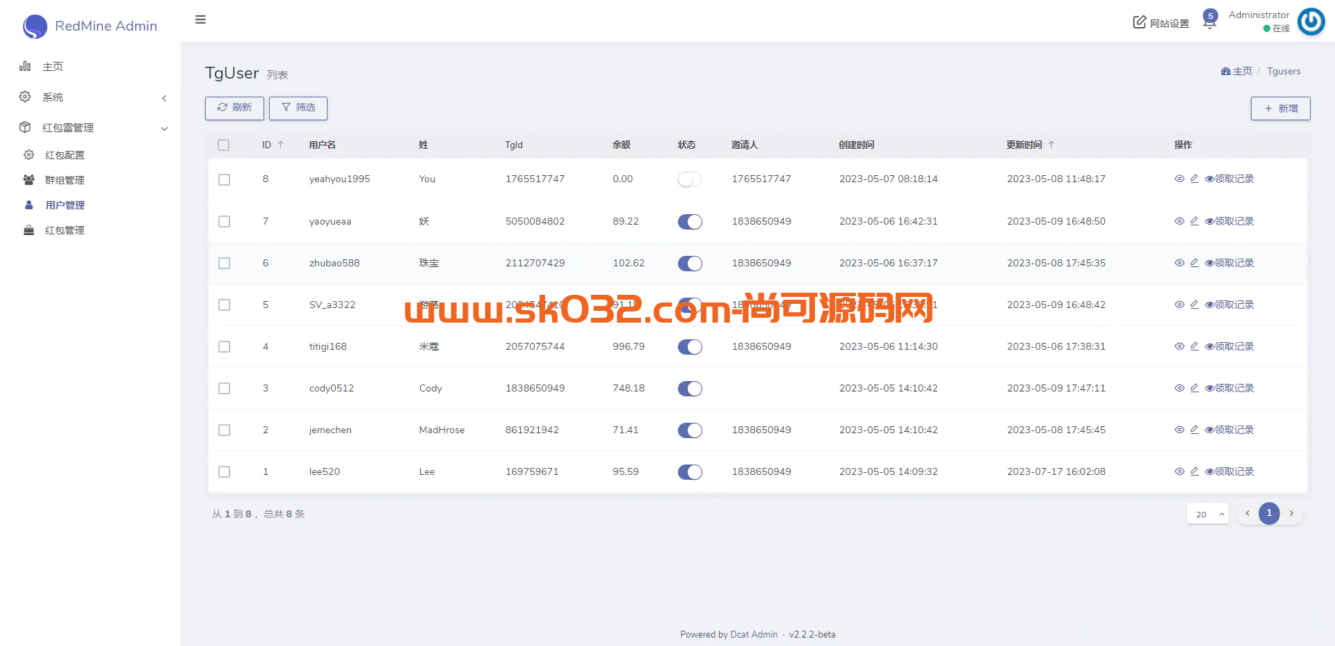 USDT抢红包开源代码【亲测源码】插图5