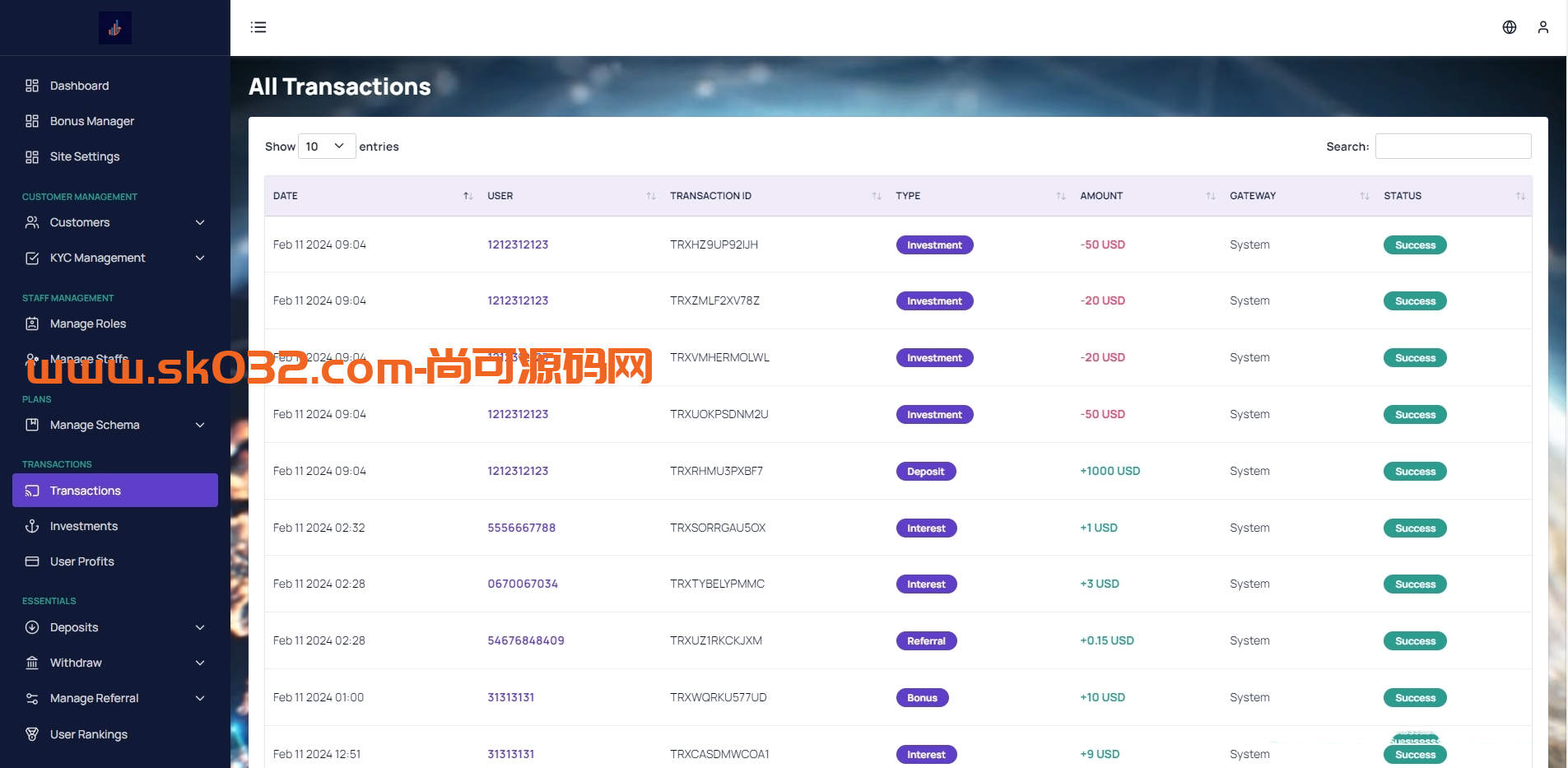 多语言海外版理财源码【亲测源码】插图4