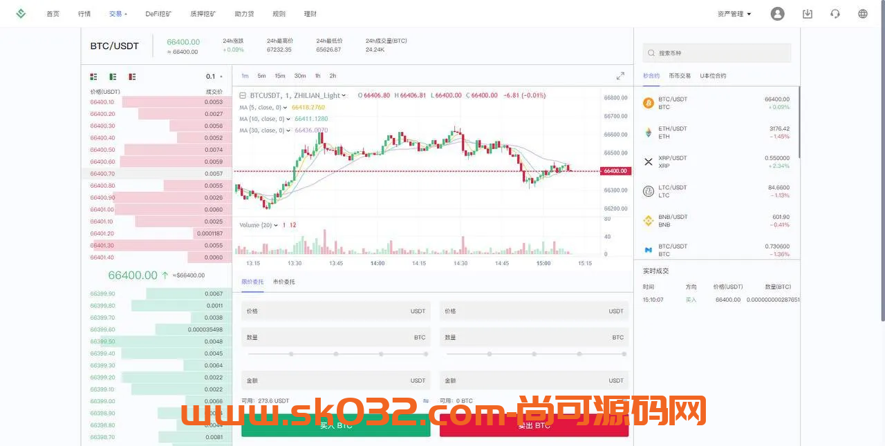 多语言秒u授权交易所源码/带前端uniapp源码 支持秒合约/币币/U本位合约/DeFi挖矿/质押挖矿/借贷/理财/Ai智能控盘/交易所miaou插图1