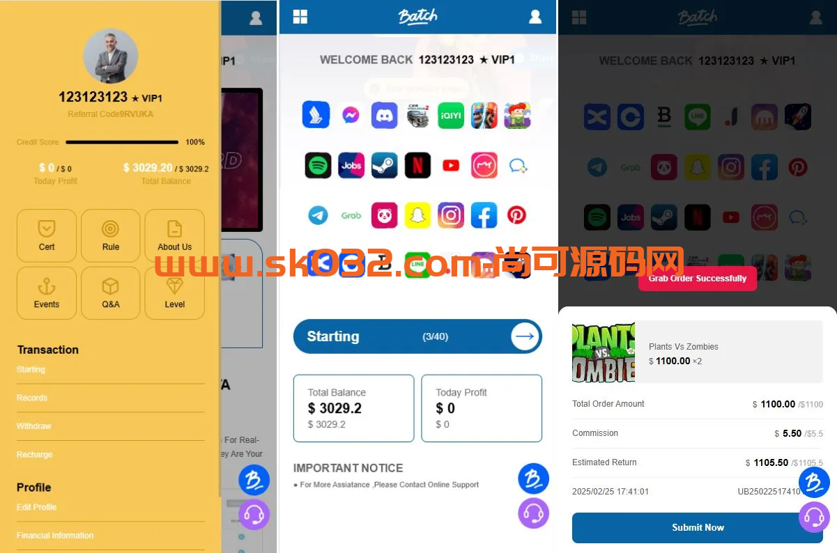 多语言APP游戏软件抢单刷单系统/连单卡单【海外多语言APP软件游戏刷单】插图
