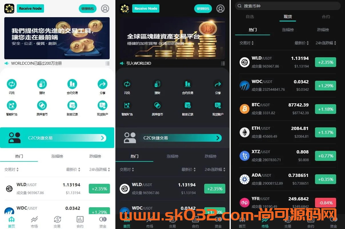永续合约/C2C/可控K线系统 | Java/Vue全栈开源 | 含矿池/质押模块【多语言交易所源码】插图
