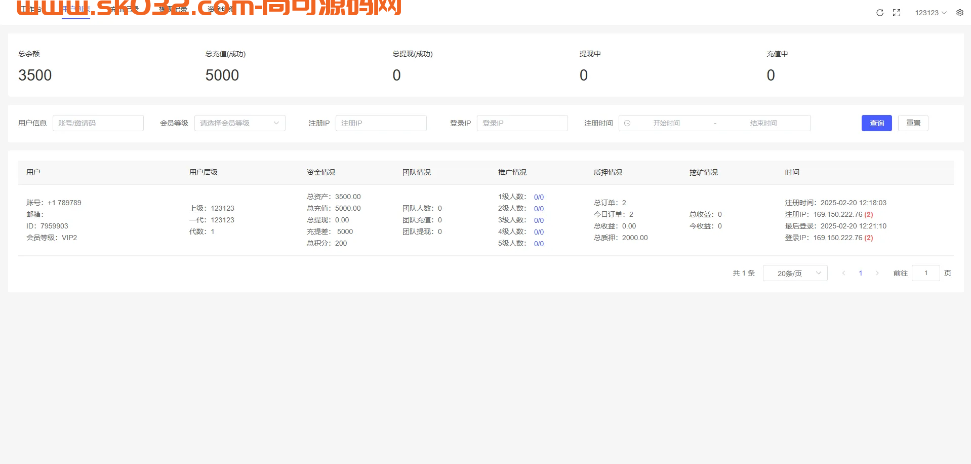 高端多语言自动挖矿系统/海外质押理财/自定义语言Uniapp+Vue+php【海外多语言质押挖矿】插图13