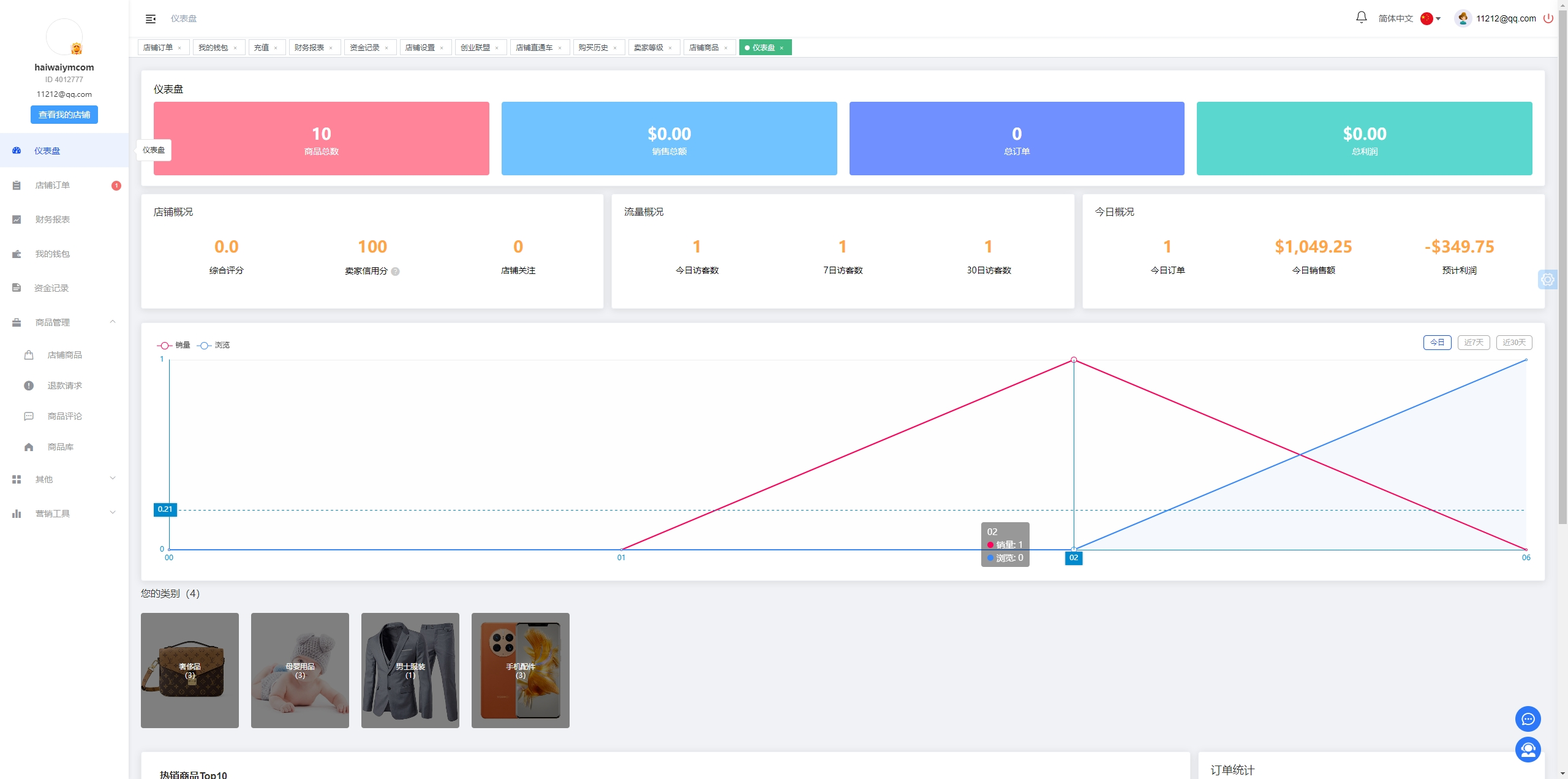 海外跨境电商商城系统/多语言java商城系统/TikToK商城/商家入驻一键铺货插图10