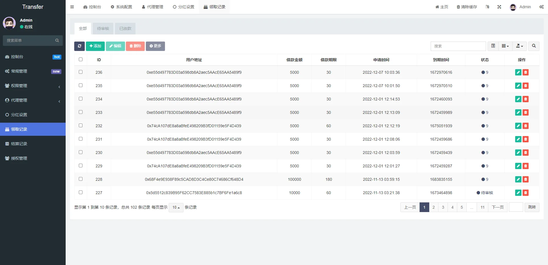 二开版多语言贷款秒U系统/usdt借贷授权/贷款盗U源码插图3