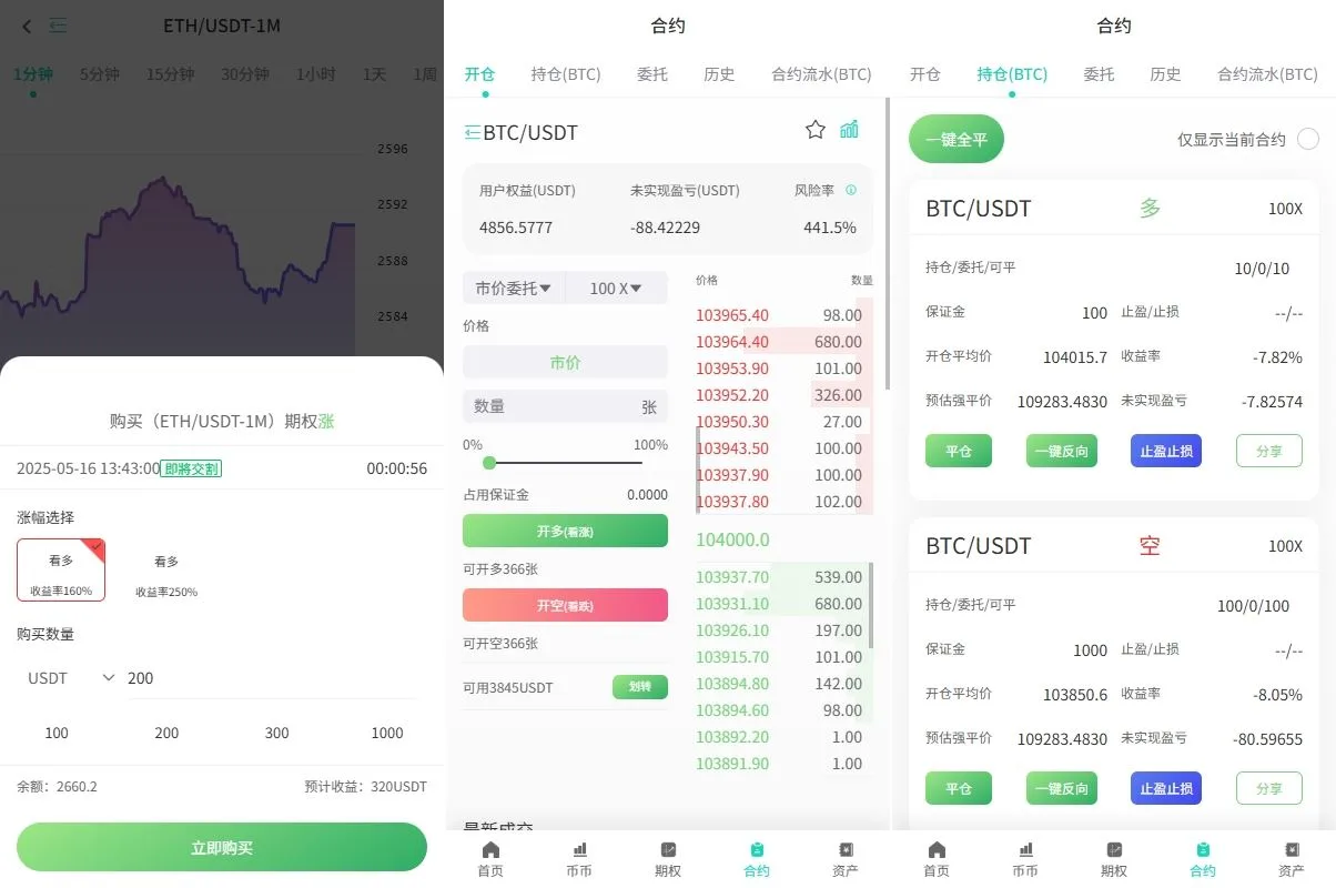 前端uniapp vue后端Larave海外交易所/期权交易/合约交易/多语言申购交易所【海外多语言运营级别交易所】插图1