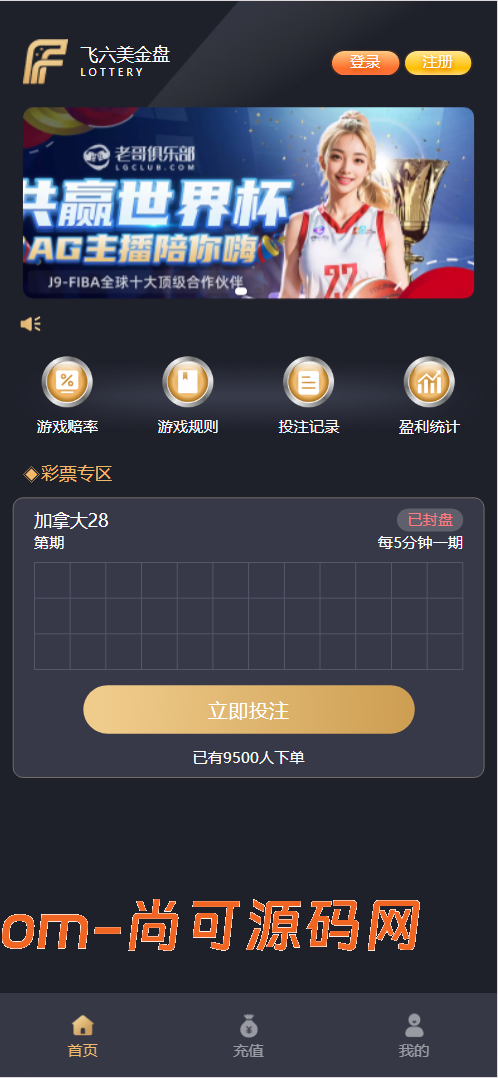 多语言加拿大28源码/飞六美金盘/多玩法追号/前端vue纯源码+后端Java插图