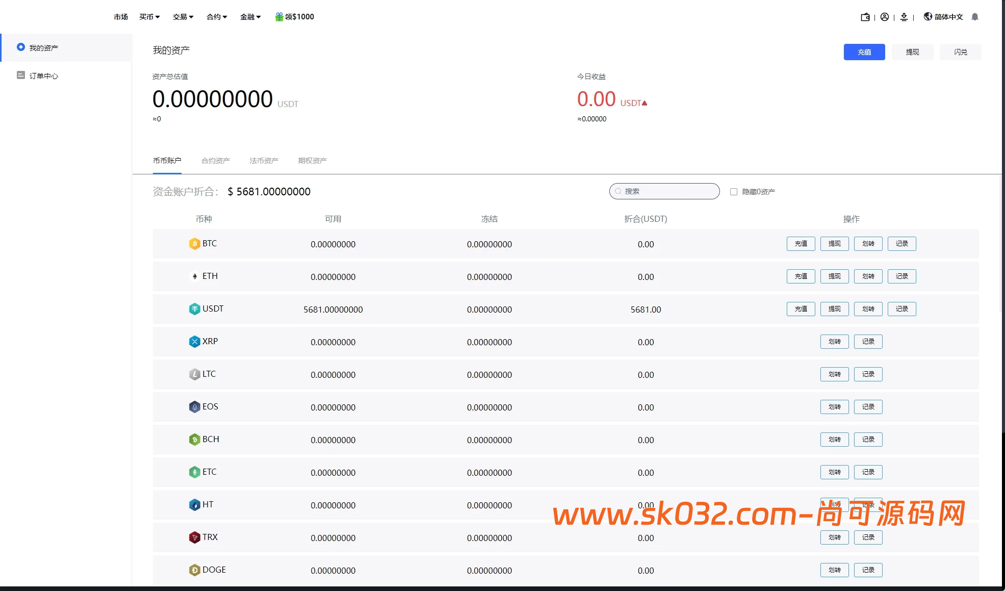 二开版海外交易所系统/币币期权杠杆交易/锁仓认购/合约插针【海外多语言交易所秒合约源码】插图13