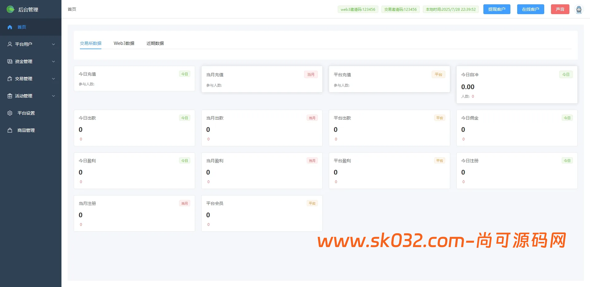 JAVA虚拟币微盘时间盘源码带消息通知修改平仓数据代理源码【多语言海外GMX微盘交易源码】插图4