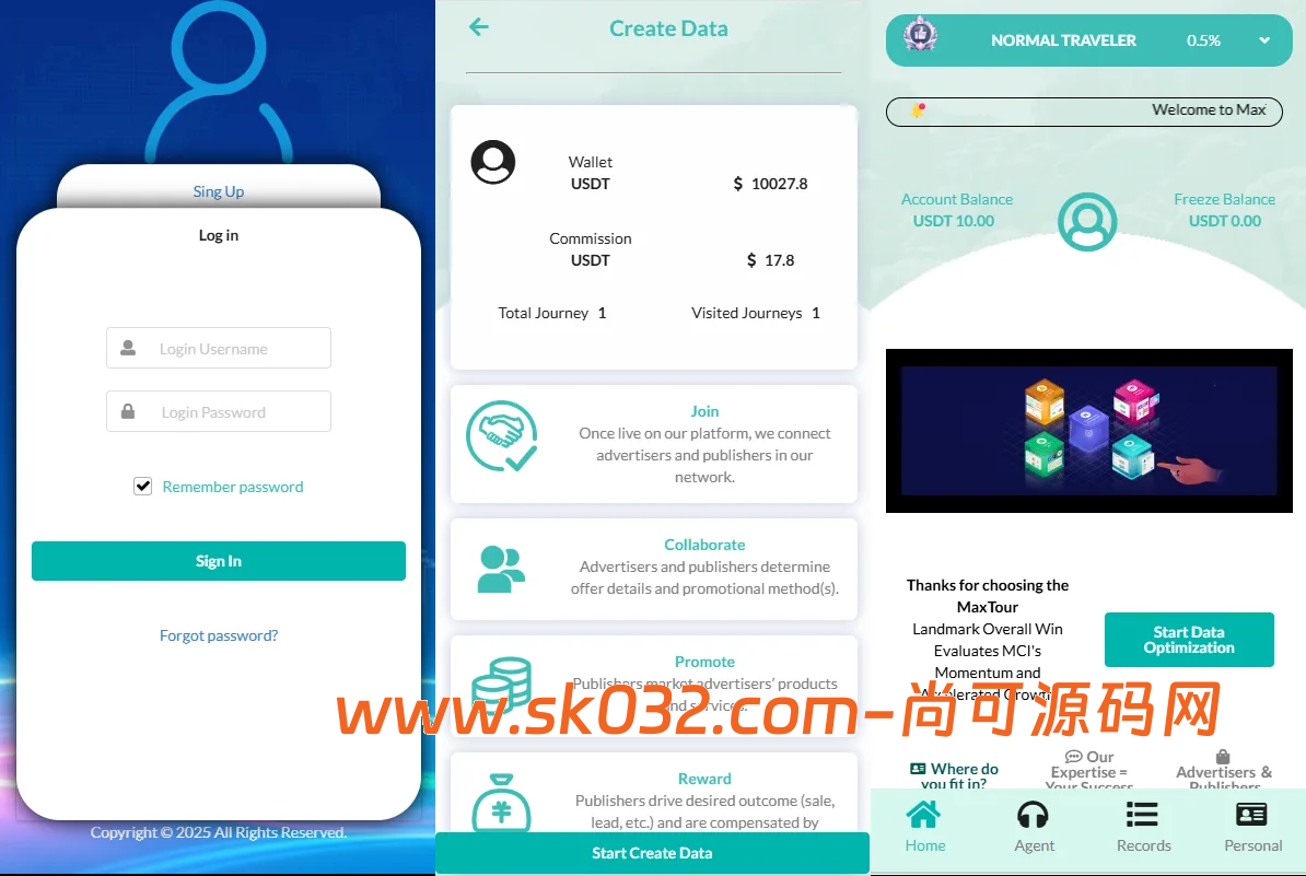 新UI海外旅游抢单刷单系统/连单卡单/订单重置【海外重构UI刷单源码】插图