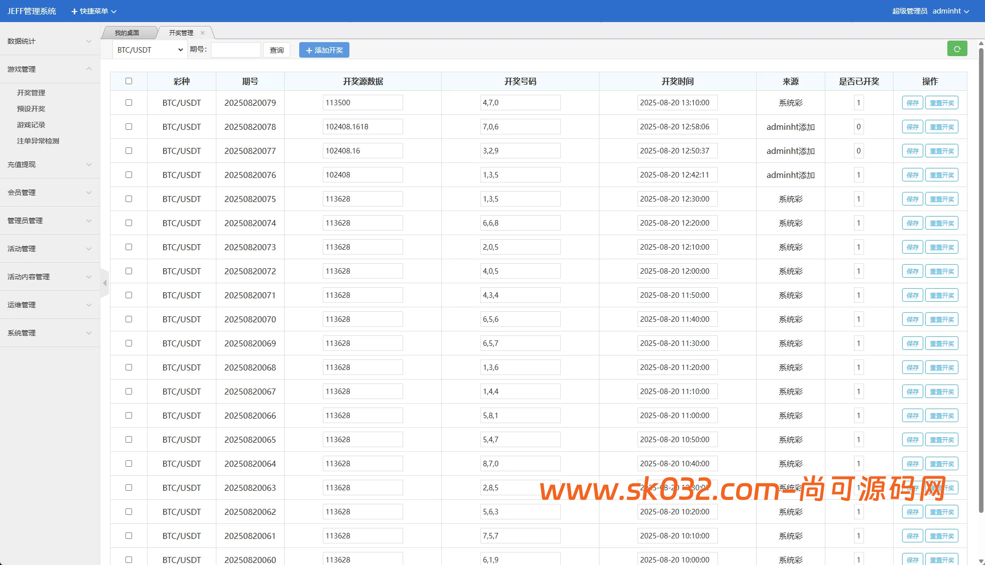 多语言虚拟币竞猜/区块链大小投注/本地系统彩预设开奖【海外多语言彩票虚拟币竞猜】插图5