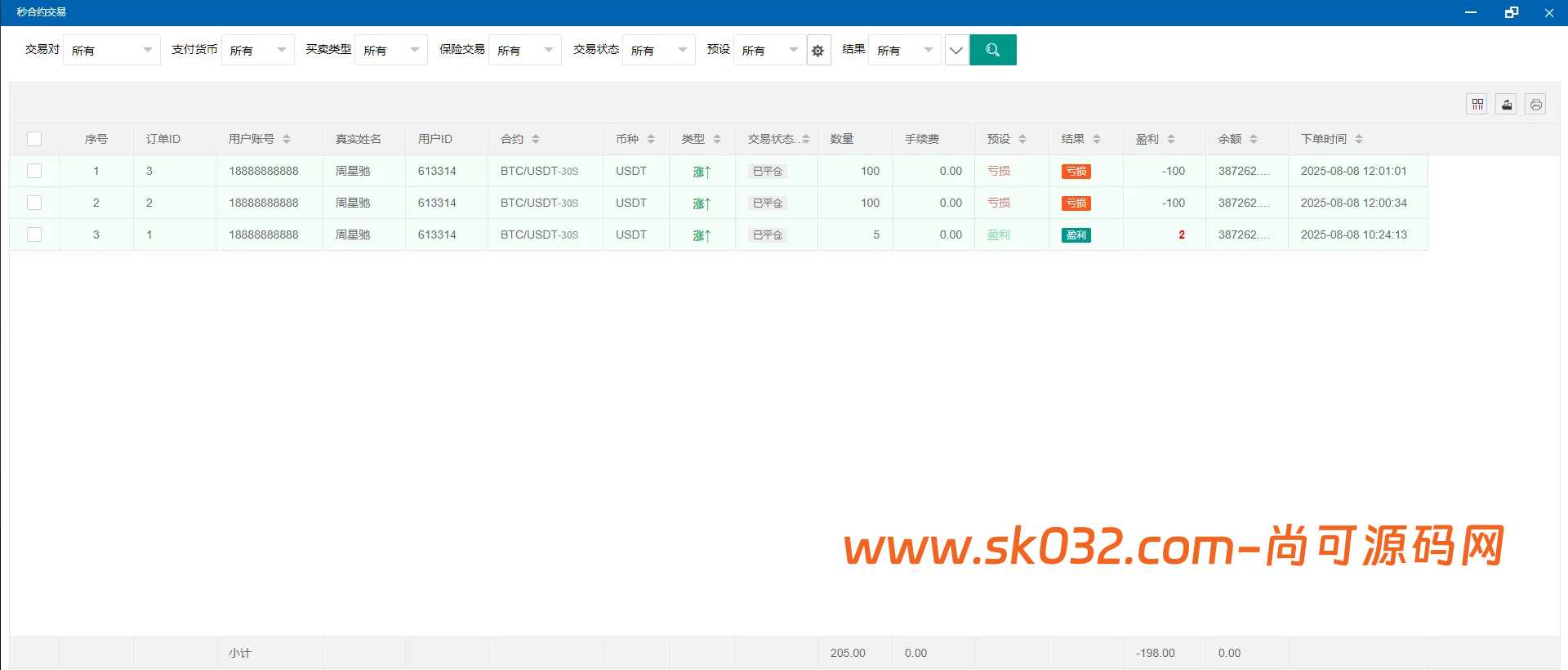二开交易所系统/币币/合约/秒合约/理财/基金/新币认购/指定盈亏/全开源交易所源码【海外多语言交易所源码】插图29