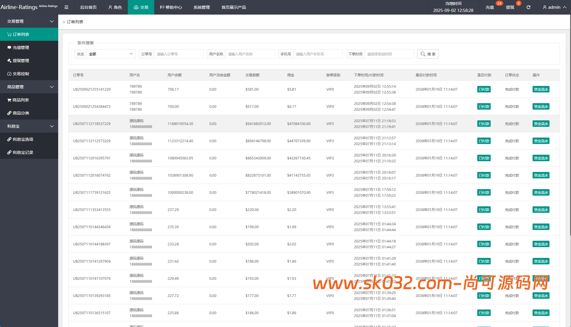 多语言奢饰品刷单系统/海外抢单/打针/信用分【多语言海外出海奢侈品刷单商城源码】插图6