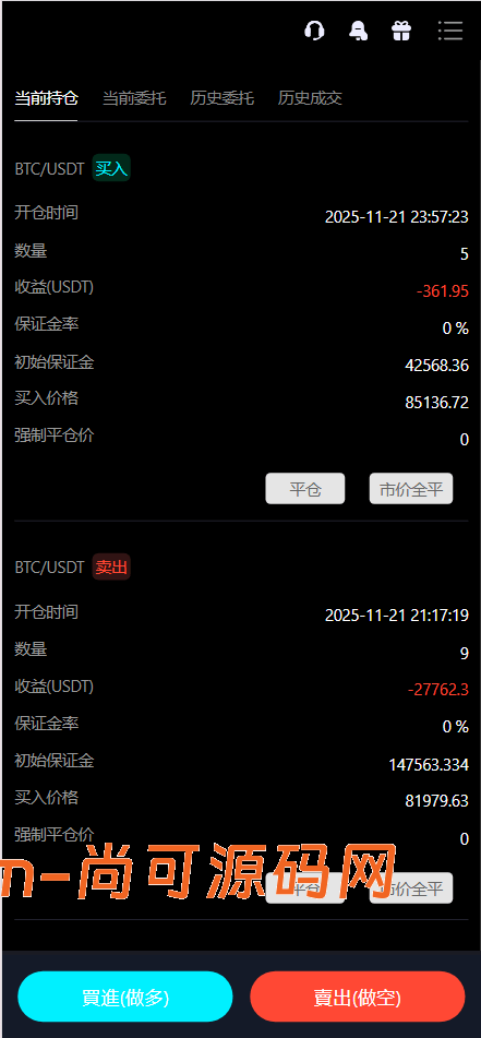 Bitinvests多语言交易所源码/外汇+美股+期货+交割合约+期权交易+现货交易+C2C+平台币+Ai投资理财+Defi借贷/前端vue纯源码+后端PHP插图9