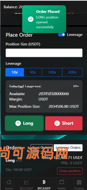海外虚拟币/理财/竞猜/秒合约/杠杆合约/后端输赢可控/开源系统代码/支持代理【亲测源码】插图5