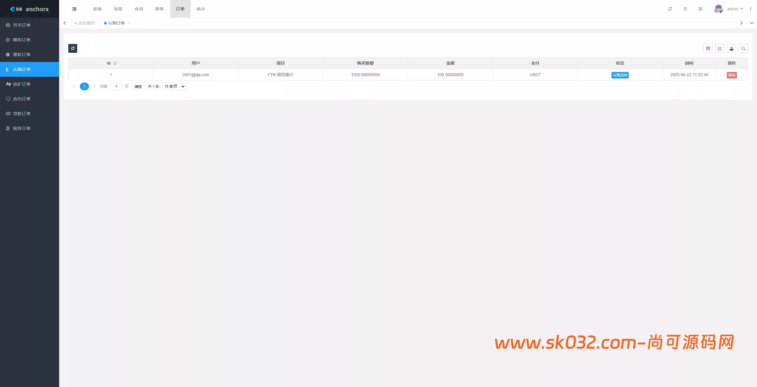 多语言交易所+币币交易+期权合约+永续合约+新币申购+矿机理财+C2C+前端UNIAPP【AnchorX交易所】插图19