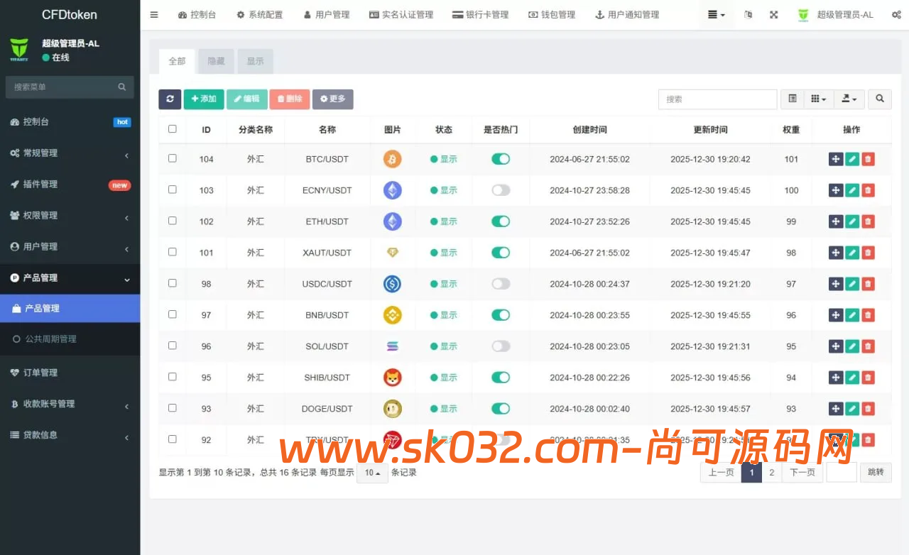 VUE海外虚拟币微盘秒合约微盘系统源码/秒合约交易/信用分/实名【多语言海外虚拟币微盘源码】插图9