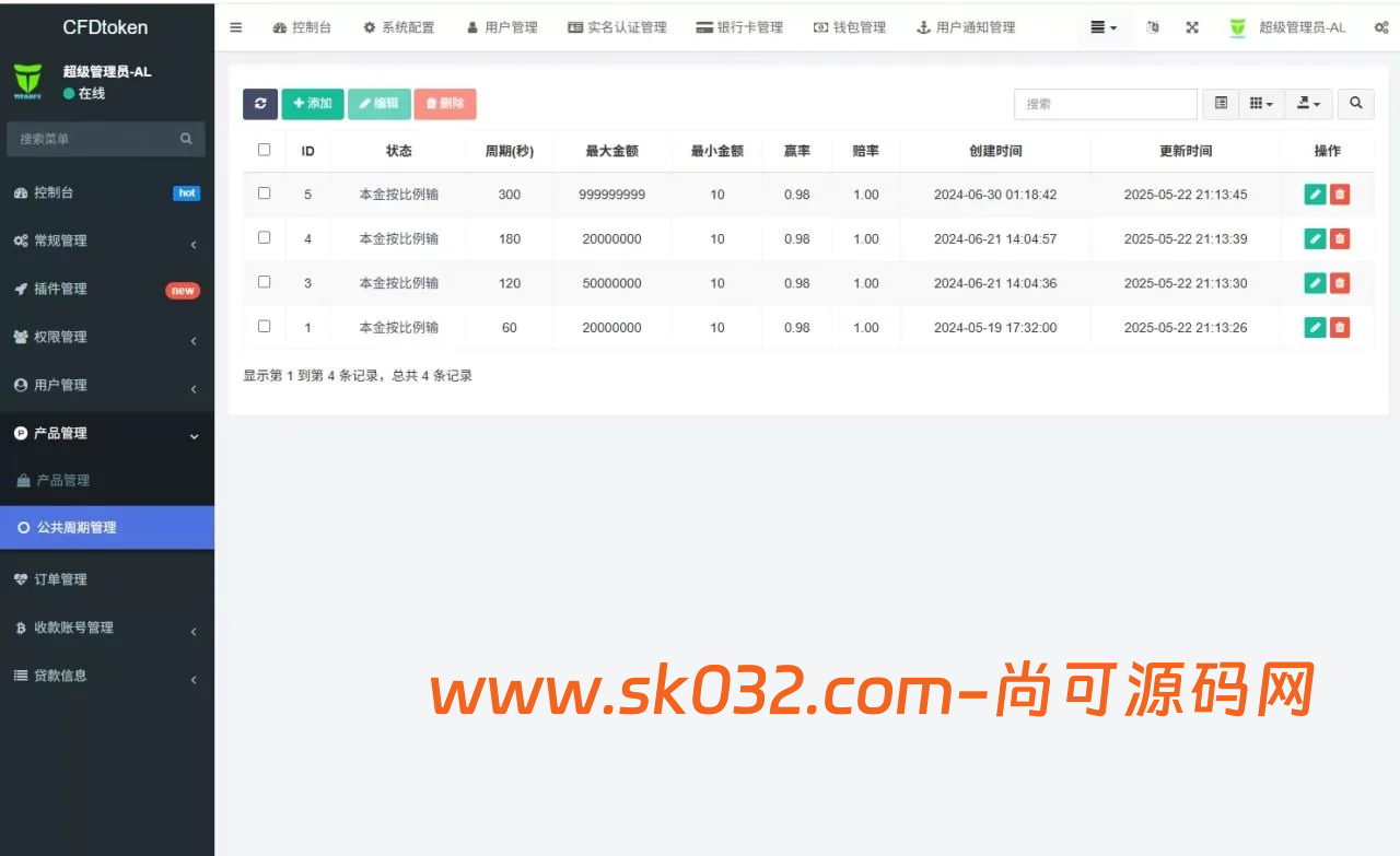 VUE海外虚拟币微盘秒合约微盘系统源码/秒合约交易/信用分/实名【多语言海外虚拟币微盘源码】插图10