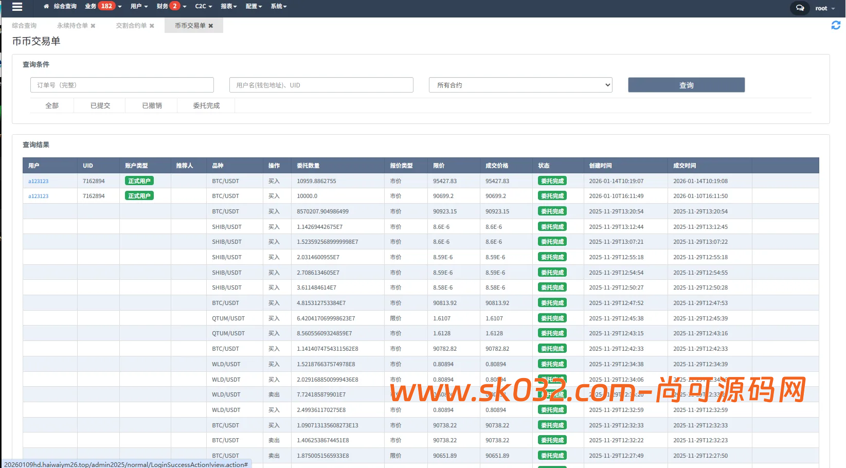 多语言交易所系统/永续合约交割合约/K线控制/C2C/借币插图15