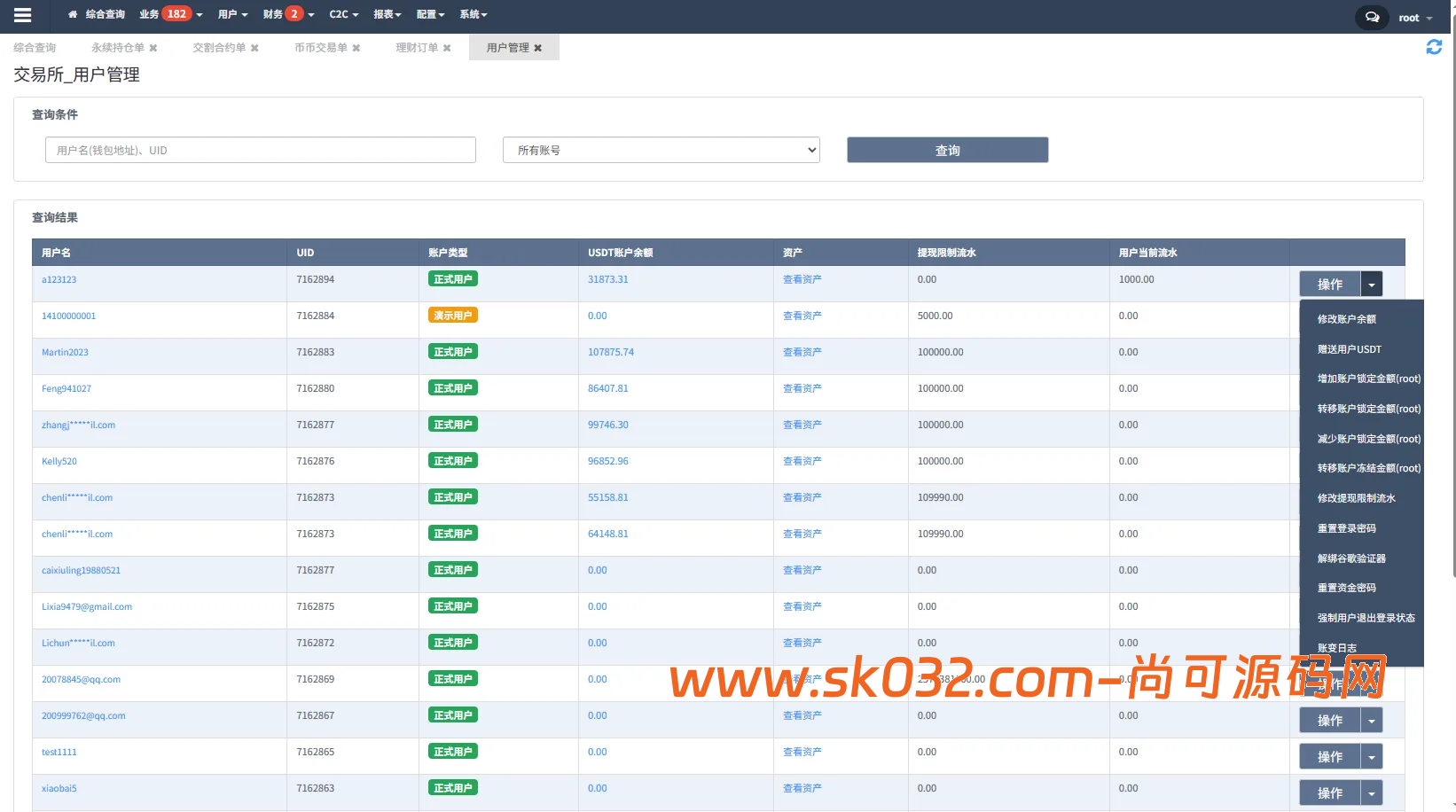 多语言交易所系统/永续合约交割合约/K线控制/C2C/借币插图16