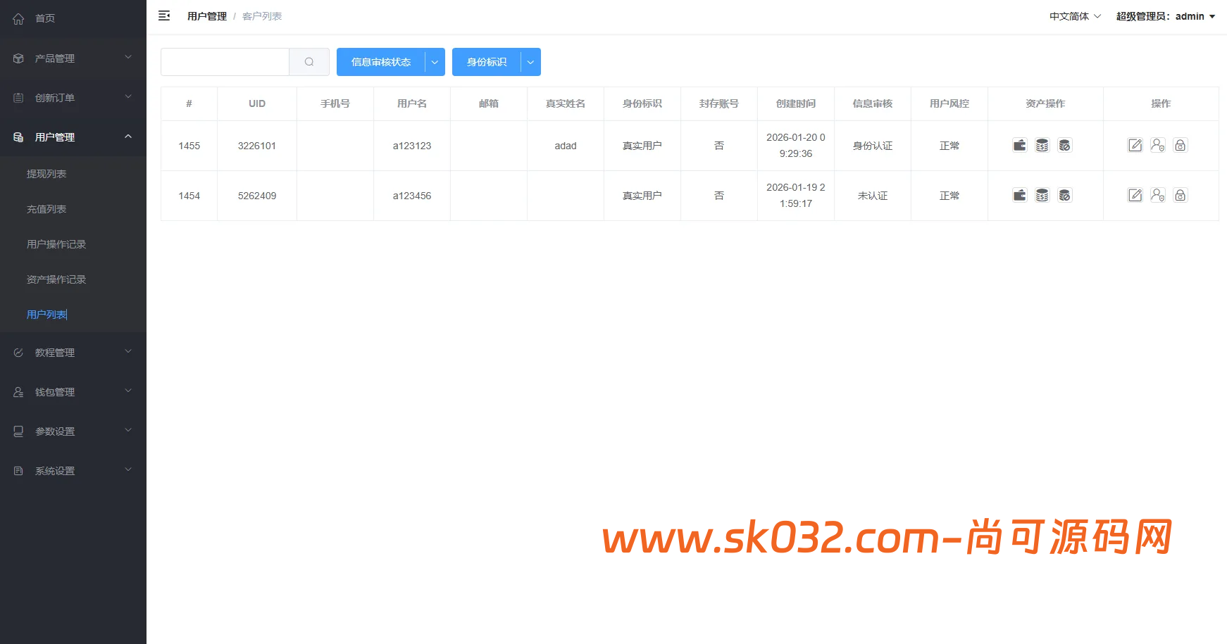 2026全新UI微交易系统源码：VUE+PHP开源架构、多语言虚拟币外汇时间盘带精准单控风控插图8