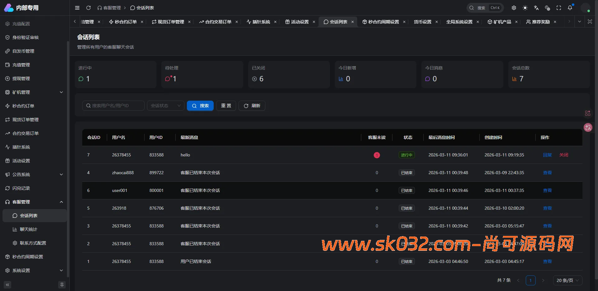 ThinkPHP8+VUE全开源交易所源码十国语言秒合约、永续、质押矿机、现货交易插图16 ThinkPHP8+VUE全开源交易所源码十国语言秒合约、永续、质押矿机、现货交易插图16