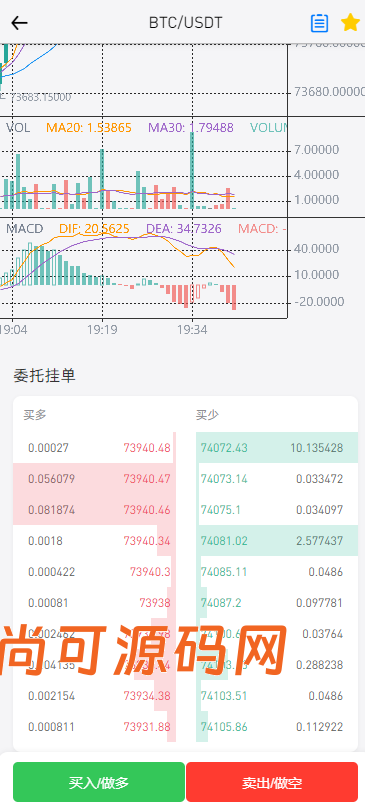 多语言,币币,杠杆合约,秒合约,申购,理财,挖矿,交易所,开源,源码【完整运营】插图6