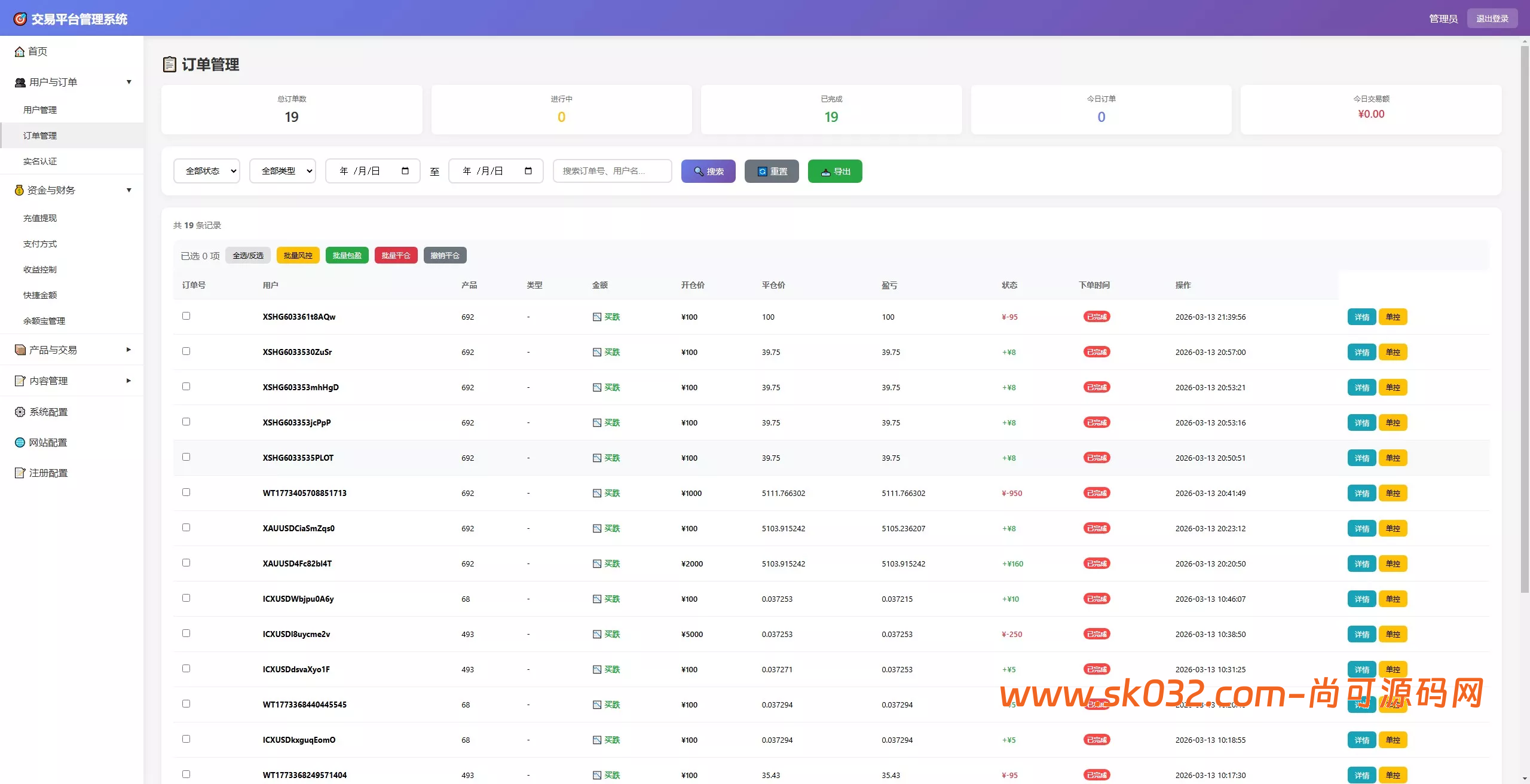 2026旗舰版 Java+Flutter 期货微交易系统源码/全开源多语言平台、支持全资产交易与三位一体精准控杀逻辑插图7