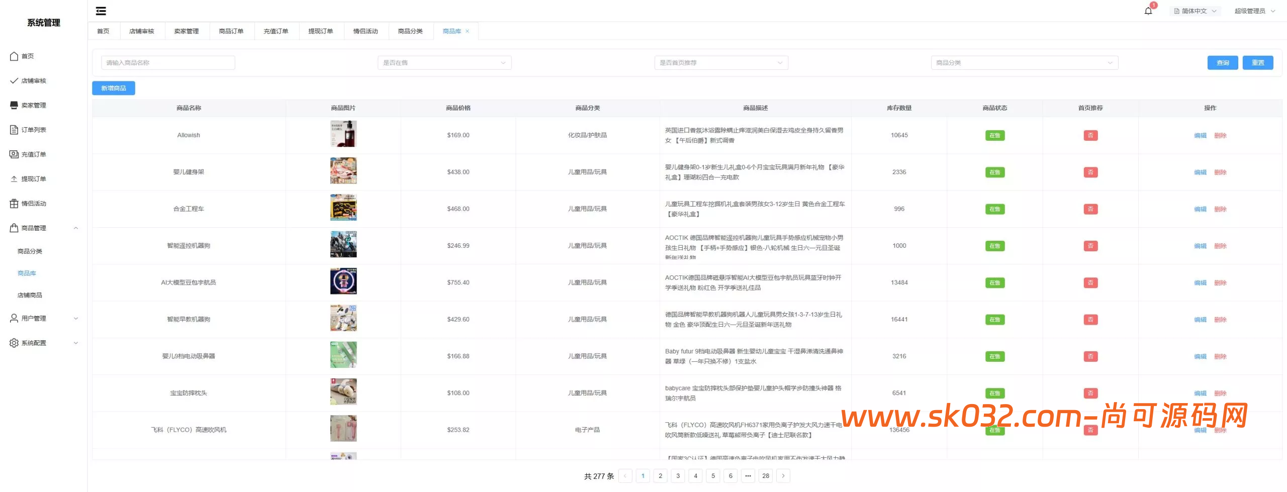 新版JAVA 跨境电商系统源码Vue商户一键铺货、信誉分、后台一键发货/收货与店铺流量关注等插图32