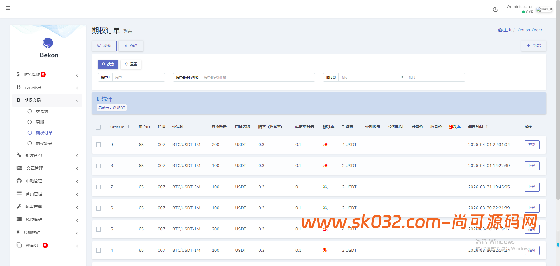 全新二开多语言运营版大型交易所源码/申购/现货/期权/合约/秒合约/闪兑/OTC/全开源/源码【亲测源码】插图38