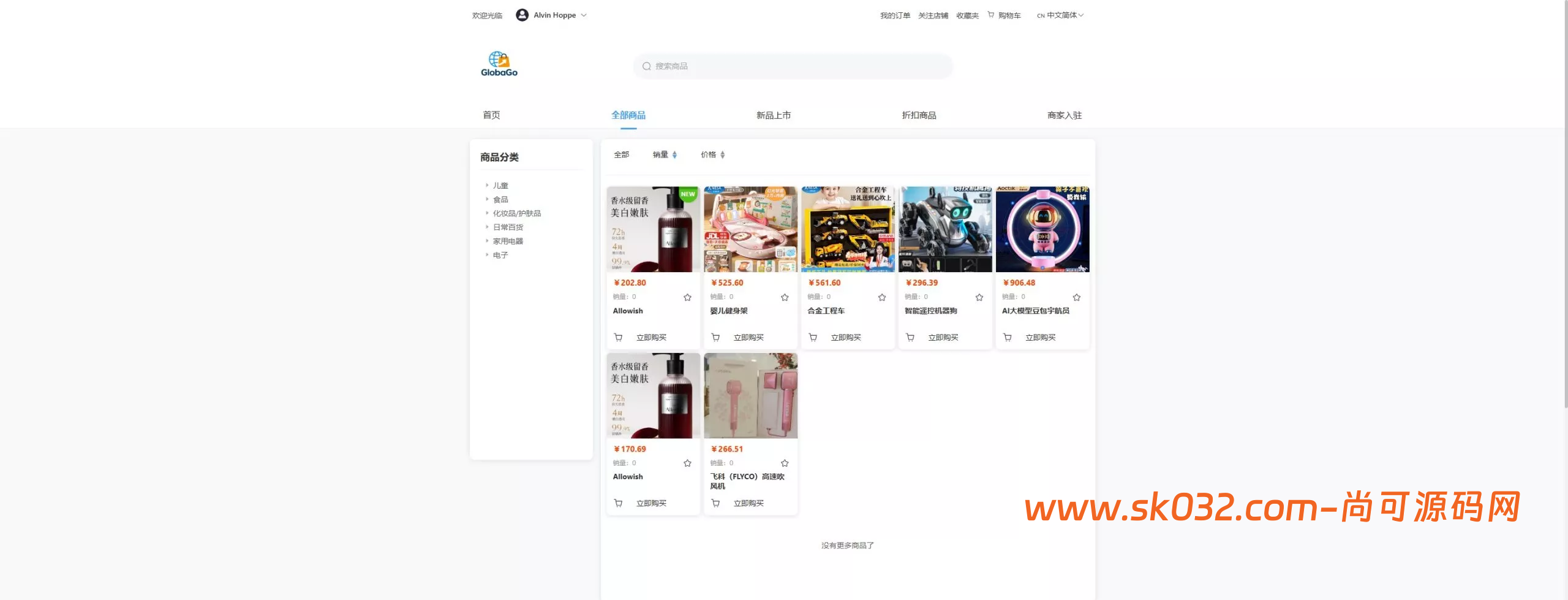 新版JAVA 跨境电商系统源码Vue商户一键铺货、信誉分、后台一键发货/收货与店铺流量关注等插图5