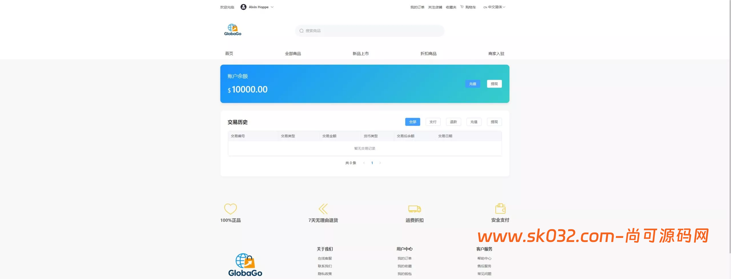 新版JAVA 跨境电商系统源码Vue商户一键铺货、信誉分、后台一键发货/收货与店铺流量关注等插图6