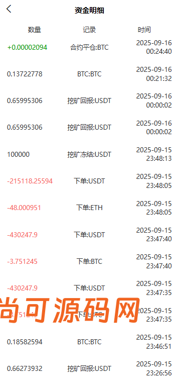 多语言交易所源码/币币交易+期权交易+永续合约+Defi借贷+新币申购+矿机理财/前端uniapp纯源码+后端php插图7