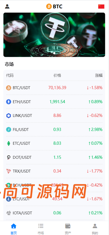 多语言秒合约交易/虚拟币微交易时间盘/实名认证/在线客服插图