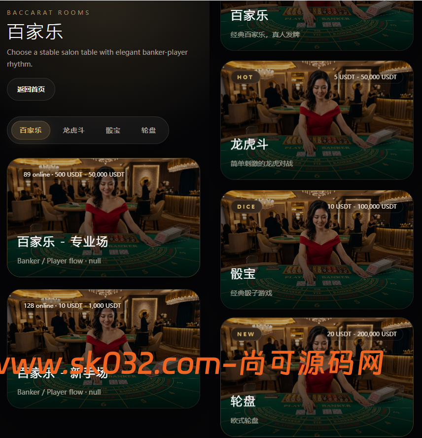 运营版/百家乐/龙虎斗/轮盘/骰子/余额宝/代理/分销/游戏大厅/开源版/源码【亲测源码】插图10