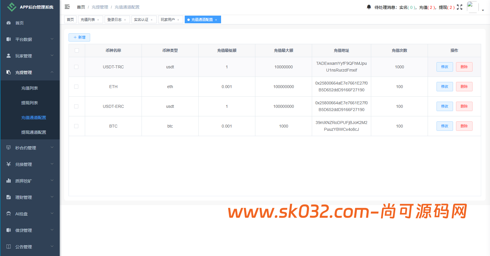 海外DAPP秒合约交易所/Crypto交易所/理财/质押/贷款插图18