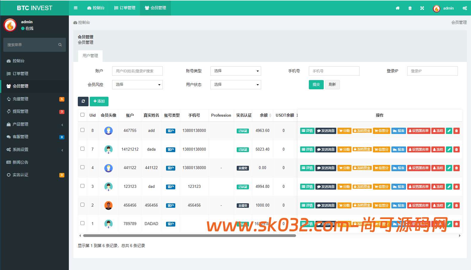 多语言秒合约交易/虚拟币微交易时间盘/实名认证/在线客服插图18