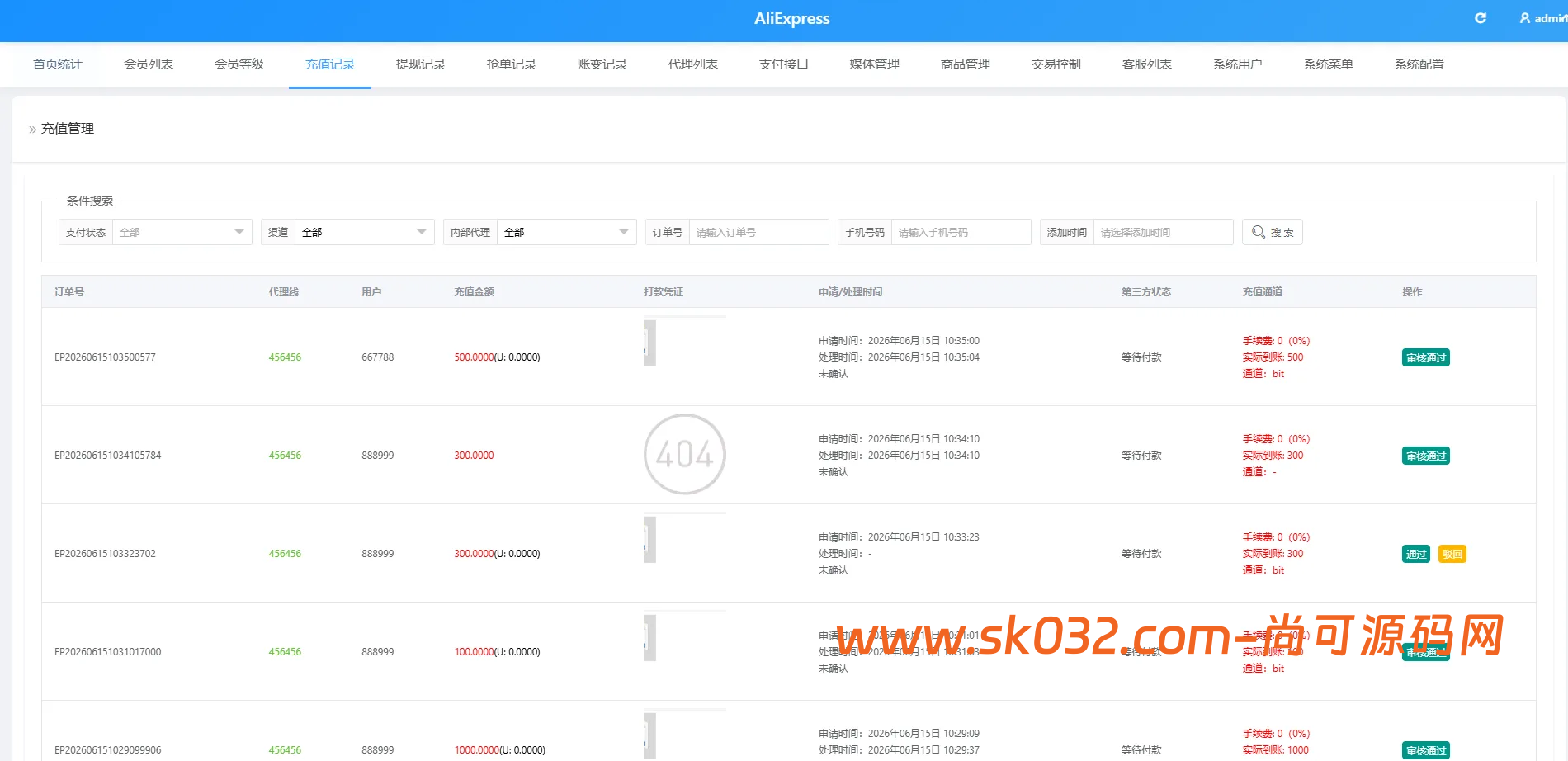 VUE多语言AliExpress商城刷单系统PHP开源源码插图10