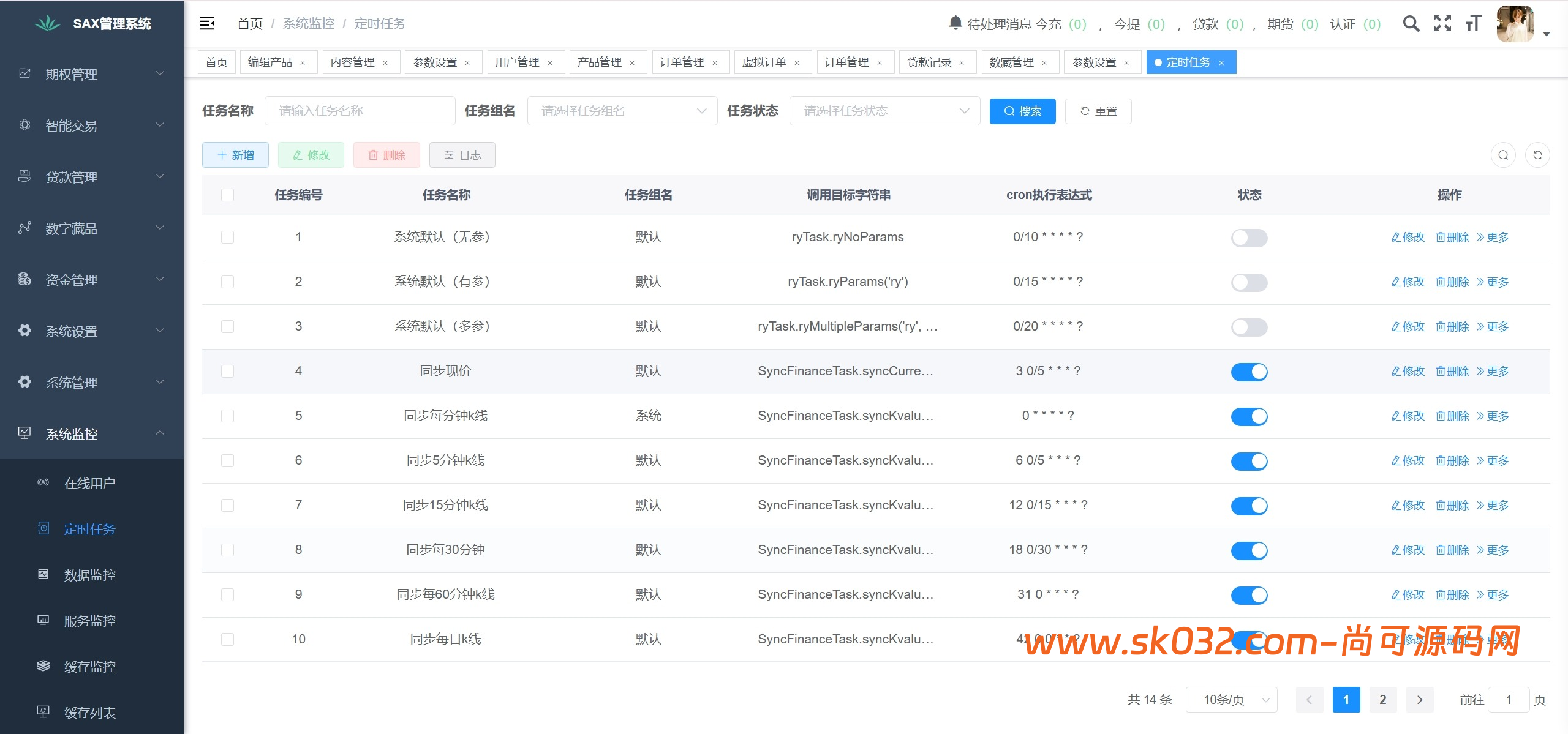新版本多语言交易所源码/期权秒合约+杠杆合约+智能合约投资理财+NTF+贷款+输赢控制插图10