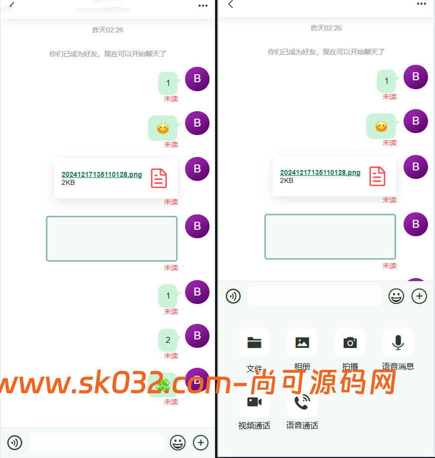 全新开源即时通讯IM源码【亲测源码】插图1