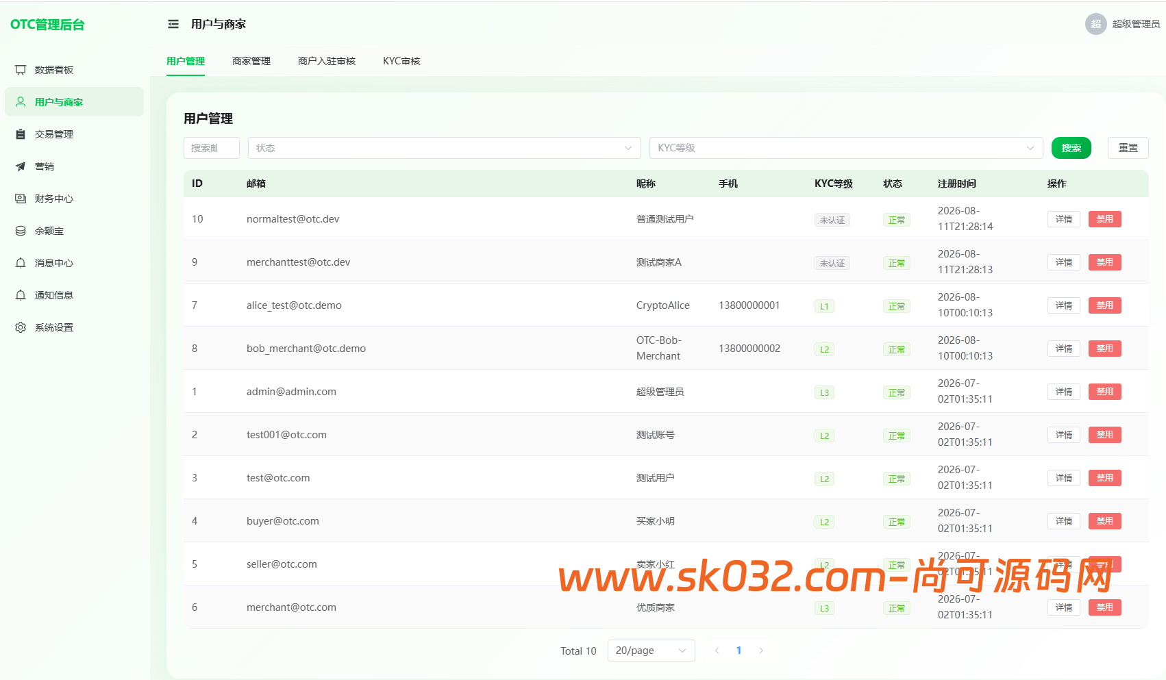 otc中英文余额宝usdt搬砖源码插图4
