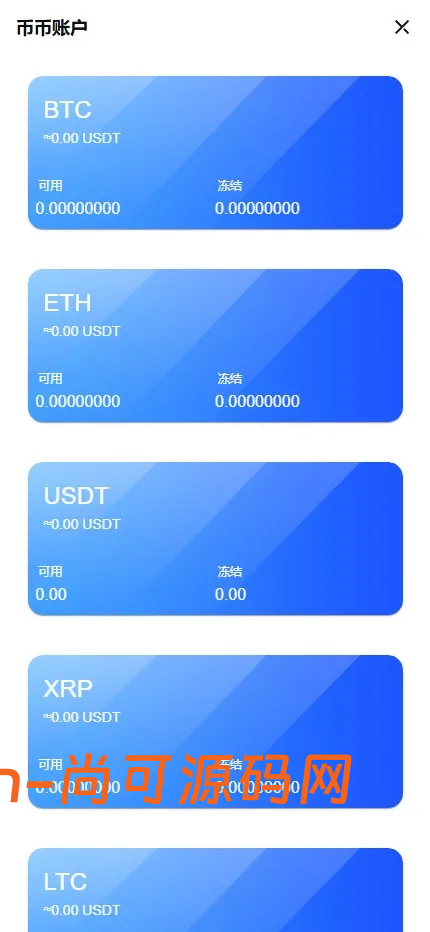 海外数字货币交易所系统源码/多前端+现货+杠杆+秒合约+实时行情插图16