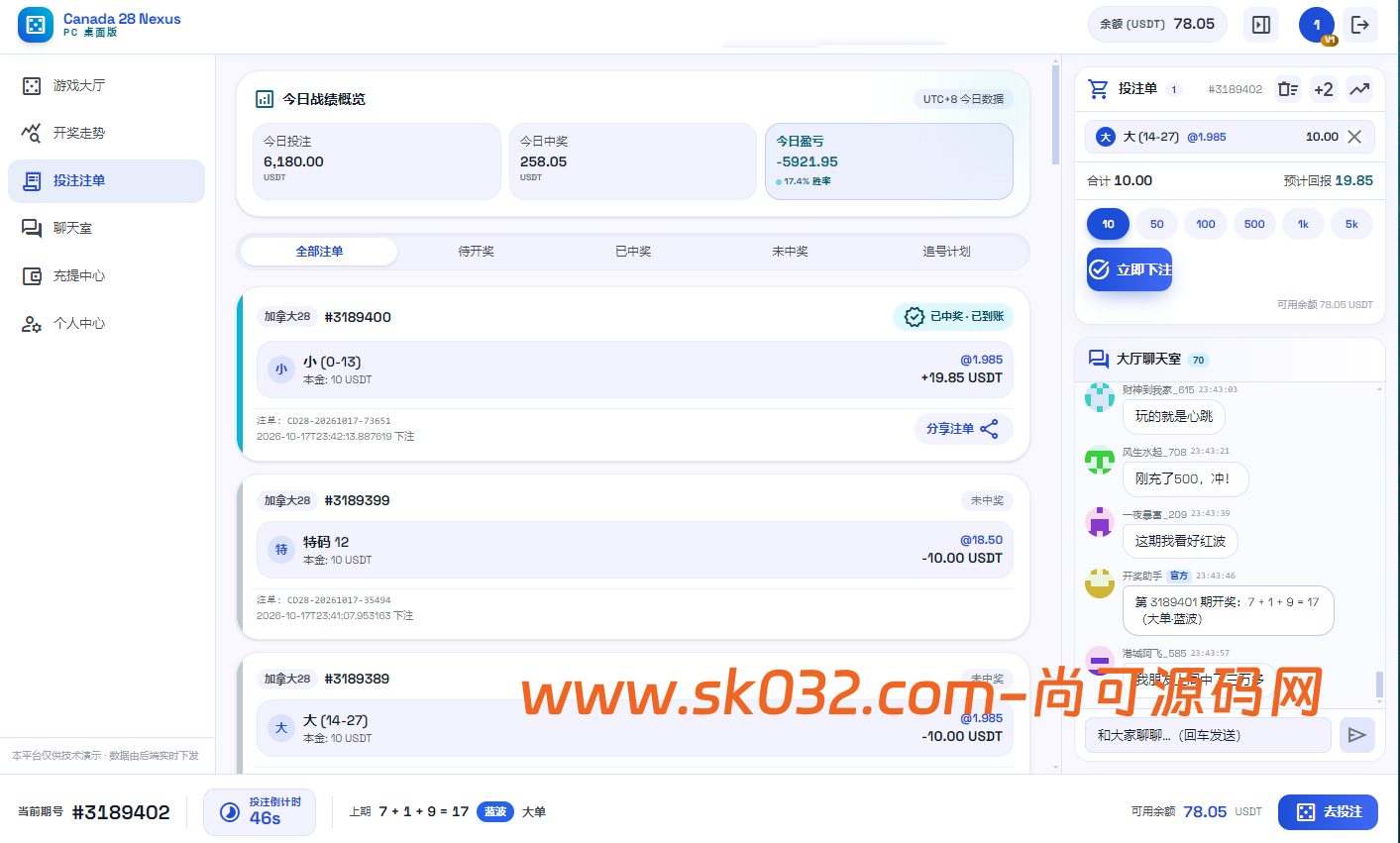 加拿大28竞猜游戏开源源码【亲测源码】插图 加拿大28竞猜游戏开源源码【亲测源码】插图