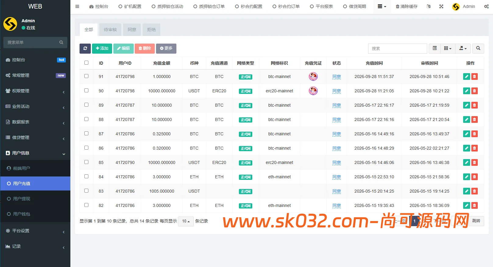 前端VUE+PHP多语言DAPP交易所源码秒合约交易质押贷款插图10