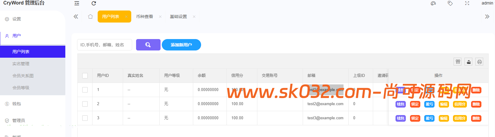 dapp多语言/ai策略量化/期权/现货/外汇/期货/虚拟币/etf/c2c/理财/交易所源码【亲测源码】插图24