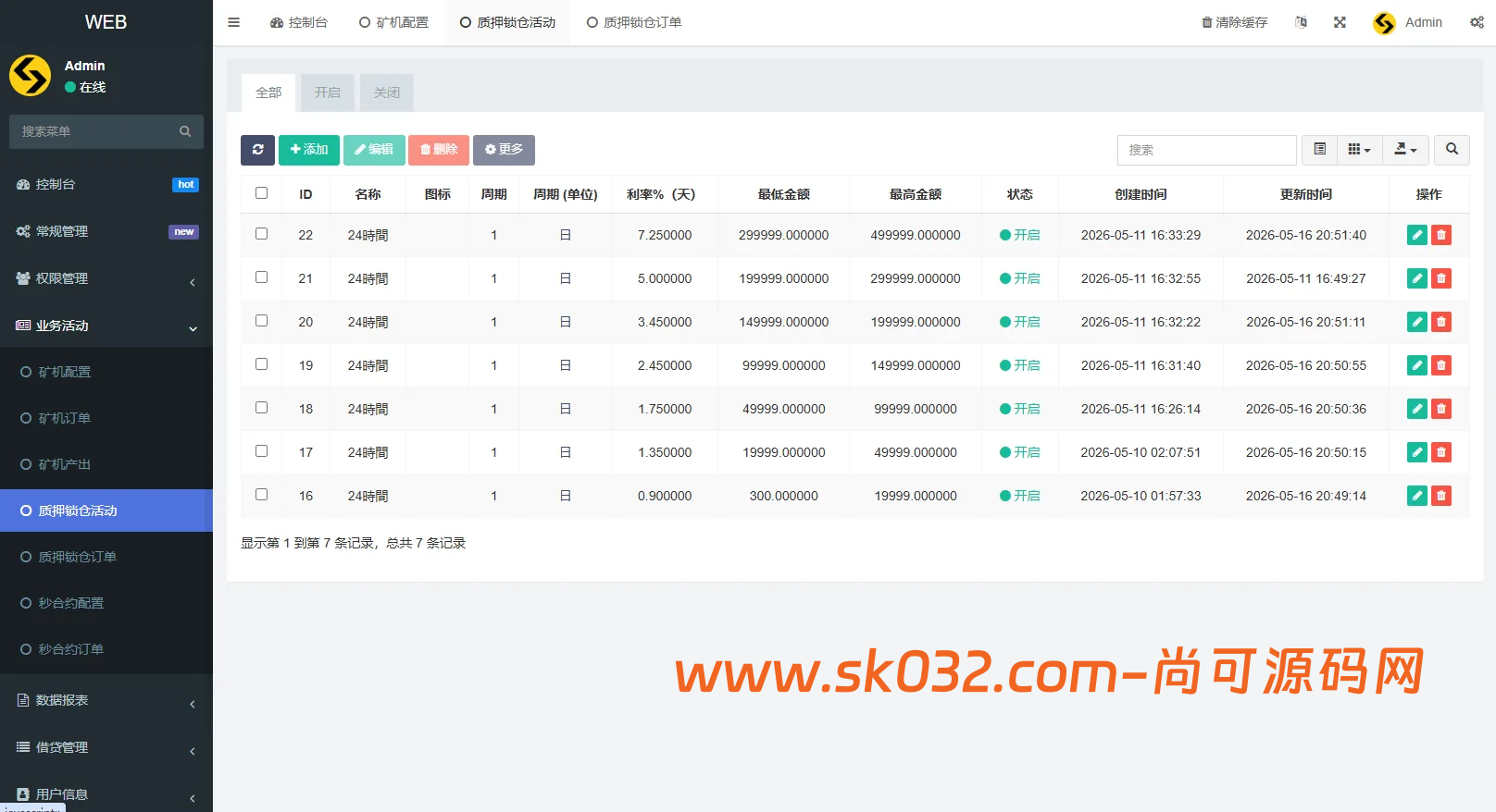 前端VUE+PHP多语言DAPP交易所源码秒合约交易质押贷款插图5